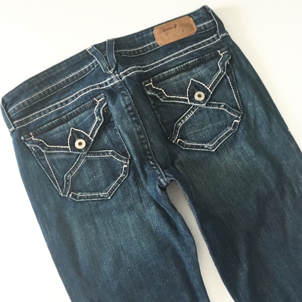 🌃🆕 Denim of Virtue ❉ Justice Flap Pkt Slim Jean - Picture 8 of 8